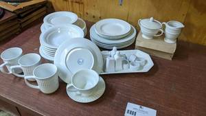 Gibson White Dinnerware