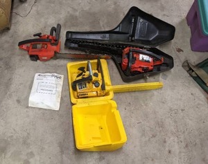 Working Homelite Textron Chainsaw & Mcculloch Mac Chainsaw