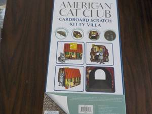 lot 100 image: American Cat Club Card Board Scratc...