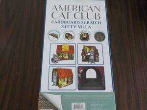 lot 101 image: American Cat Club Card Board Scratc...