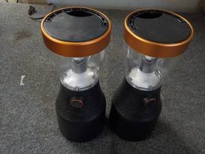 lot 123 image: 2 Duracell Lanterns need batteries...