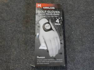 lot 126 image: 4 Packs Kirkland size M Left Hand G...