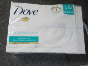 lot 136 image: 16 Pack Dove Beauty Bars...