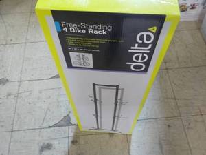 lot 137 image: Delta Free Standing 4 Bike Rack...