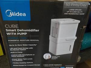 lot 145 image: Midea Cube Smart Dehumidifier with ...