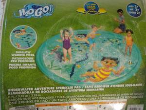 lot 147 image: H20GO Shallow Wading Pool open box...