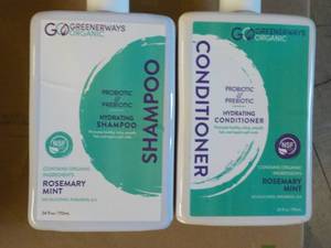 lot 168 image: Greener Ways Shampoo and Conditione...