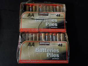 lot 184 image: Double AA Batteries...
