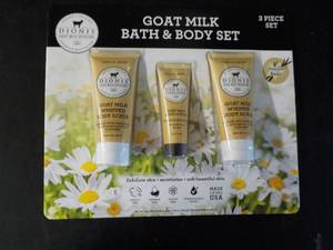 lot 204 image: Goat Milk Bath and Body Set...