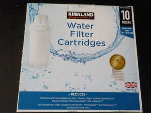 lot 207 image: Kirkland Water Filter Cartridges...