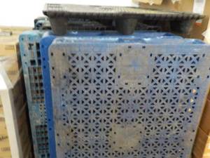 lot 229 image: 5 Plastic Pallets...