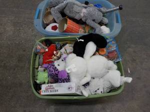 lot 233 image: 2 Totes of Toys...