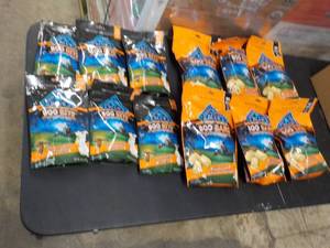 lot 244 image: Blue BooBits Dog Treats and Dog Bis...