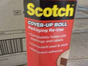 lot 330 image: Box of 6 Scotch Cover Up Rolls...