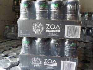 lot 359 image: 2 - 12 packs ZOA Energy Drink Zero ...