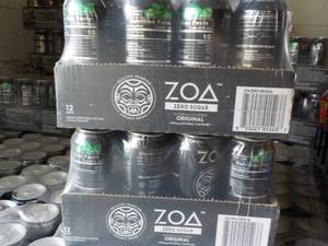 lot 360 image: 2 - 12 packs ZOA Energy Drink Zero ...