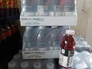 lot 365 image: 2 - 12 Packs Vitamin Water Zero Sug...