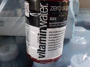 lot 366 image: 2 - 12 Packs Vitamin Water Zero Sug...