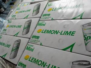 lot 371 image: 6 - 10 Packs Lemon Lime Sprite Mini...