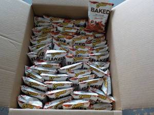 lot 377 image: Case of Cheetos Baked Flamin Hot Ch...