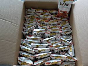 lot 378 image: Case of Cheetos Baked Flamin Hot Ch...
