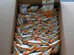 lot 379 image: Case of Cheetos Baked Crunchy Chees...