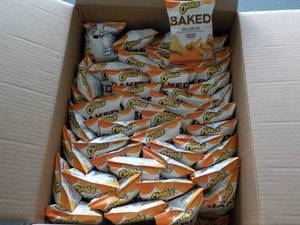 lot 380 image: Case of Cheetos Baked Crunchy Chees...