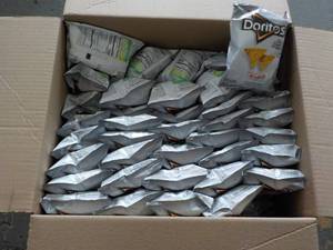 lot 384 image: Case of Doritos Wild White Nacho Ch...