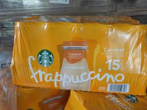 lot 389 image: 15 Pack Starbucks Caramel Frappucci...
