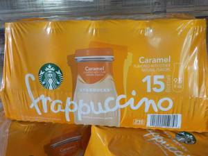 lot 390 image: 15 Pack Starbucks Caramel Frappucci...