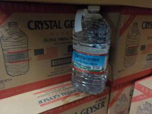 lot 392 image: 2 Cases - 12 gallons total Crystal ...