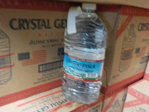 lot 393 image: 2 Cases - 12 gallons total Crystal ...
