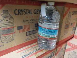 lot 395 image: 2 Cases - 12 gallons total Crystal ...