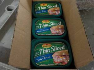 lot 414 image: Case of 6 Frozen Eckrich Sliced Tur...