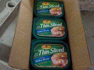 lot 416 image: Case of 6 Frozen Eckrich Sliced Tur...