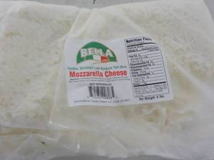 lot 443 image: 5 lb. Frozen Bag Bella Mozzarella C...