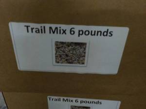 lot 447 image: 6 lb. Box Trail Mix...