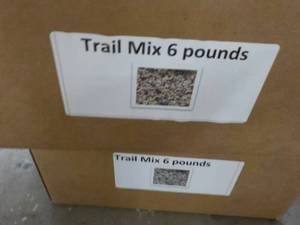 lot 449 image: 6 lb. Box Trail Mix...