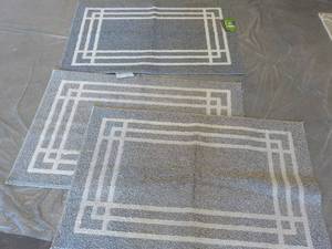 lot 64 image: 3 - 30 x 45 Accent Rugs- all have ...