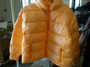 lot 33 image: Wild Fable Puffer Tangerine Jacket...