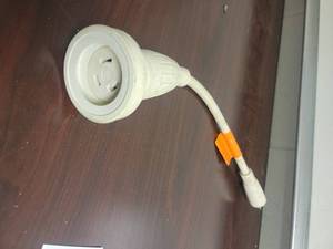 lot 32 image: Hubbell HBL61CM71 Molded Marine Adapter Male 50A 125250V To Female 30A 125V