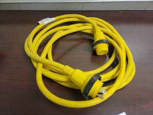 lot 34 image: 25 Foot Yellow Extension Cord Stow