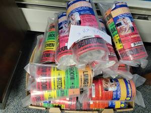 lot 56 image: 18 count One Bedroom Movers Tape Kit Resellers Lot