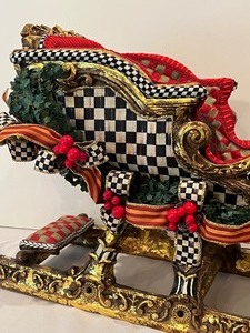 lot 124 image: Mackenzie Childs Sleigh