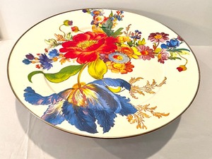 lot 134 image: Mackenzie Childs Pedestal Cake Server