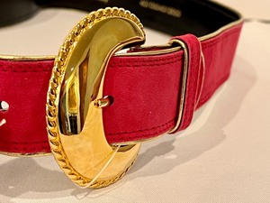 lot 99 image: Escada Hot Pink Belt - NEW