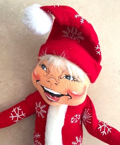 lot 214 image: Annalee Bendable Elf Doll