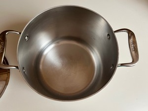 lot 167 image: All Clad Stock Pot