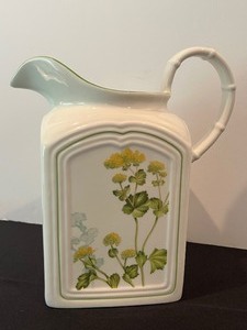 lot 184 image: Villeroy and Boch Floral Pitcher