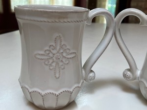 lot 249 image: Pair of Juliska Ceramic Mugs